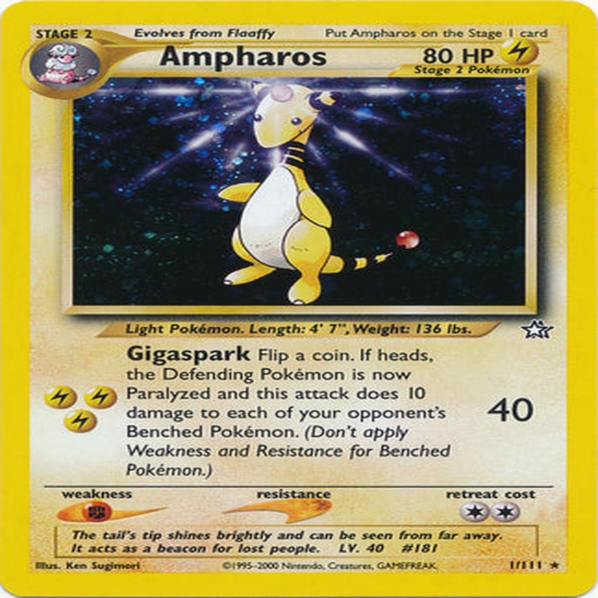 Ampharos 1/111 - Holo