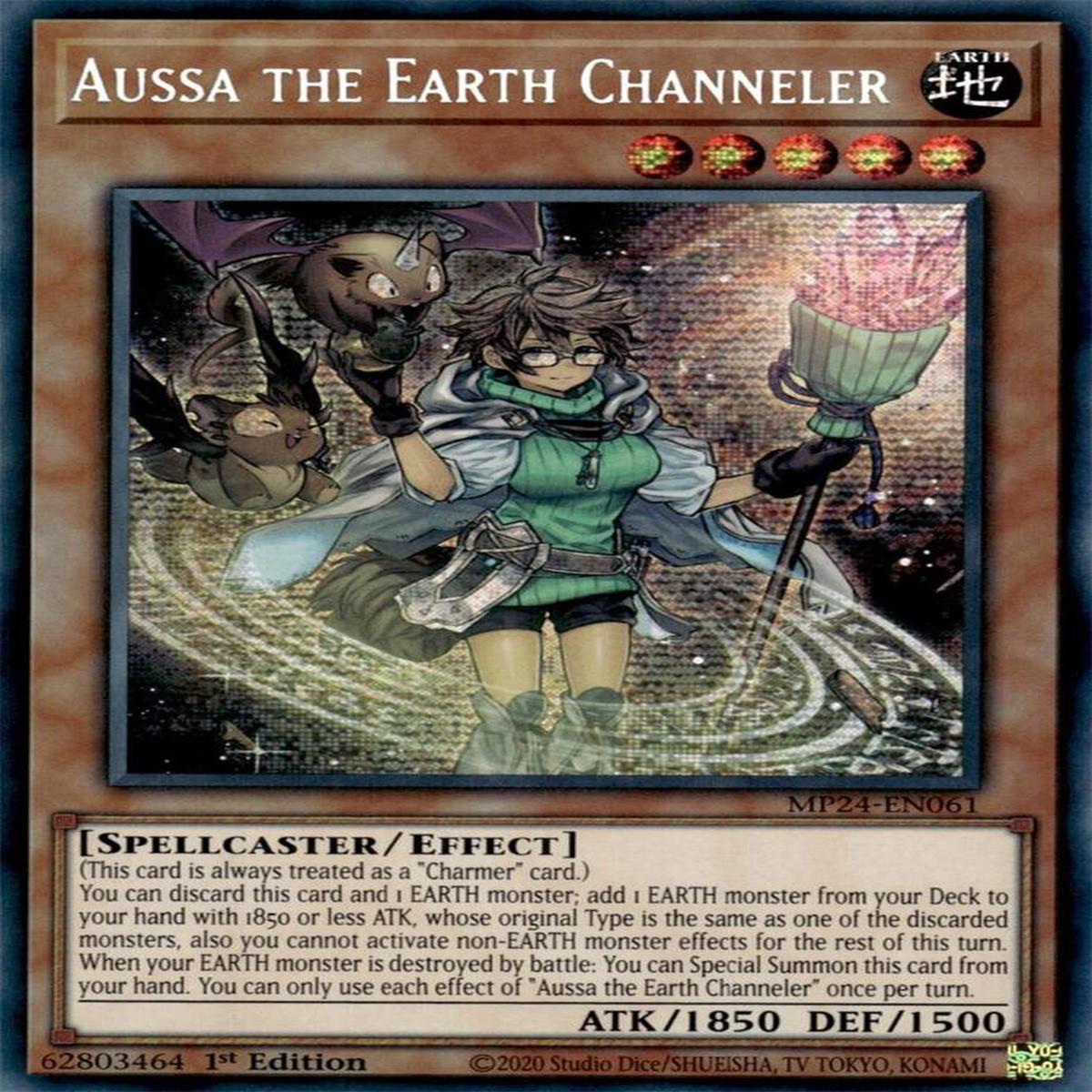 Aussa the Earth Channeler MP24-EN061 - (PSR)