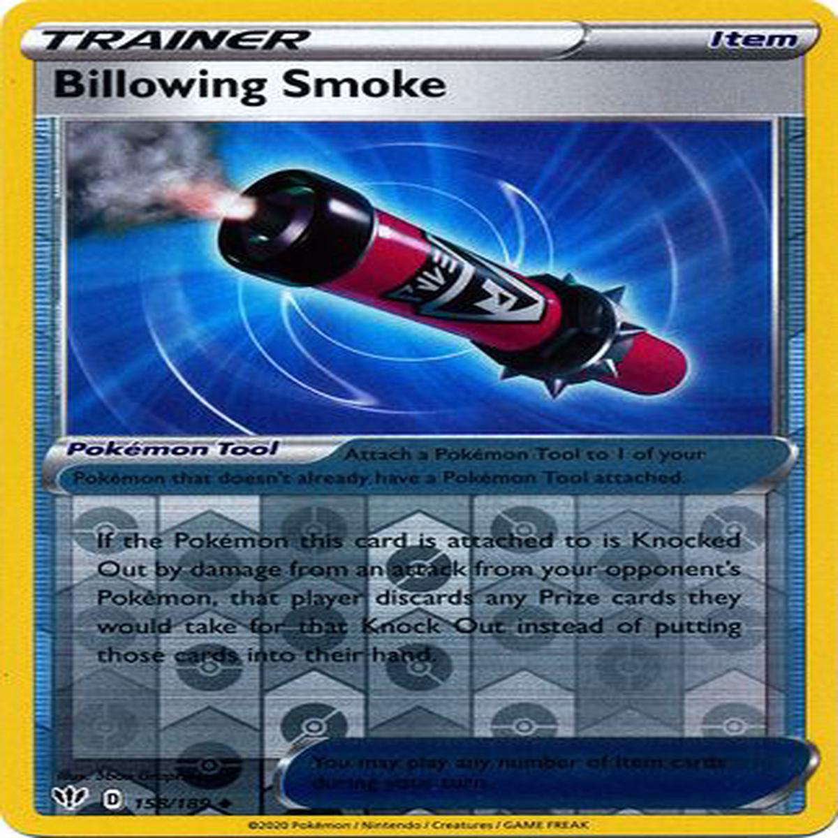 Billowing Smoke 158/189 - Holo Reverse