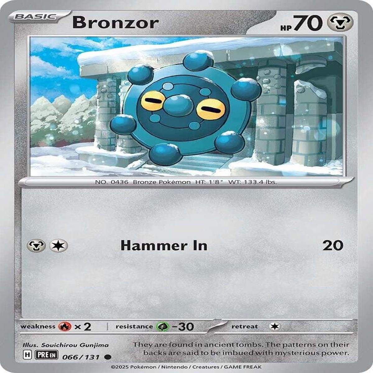 Bronzor 066/131 - Common - Reverse Holo