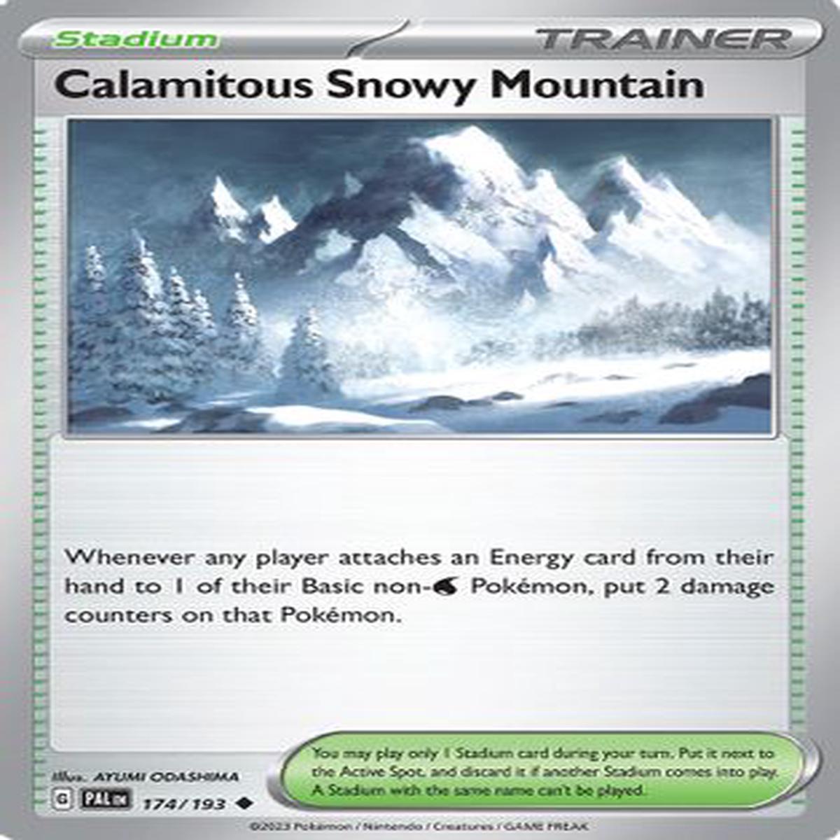 Calamitous Snowy Mountain - 174/193