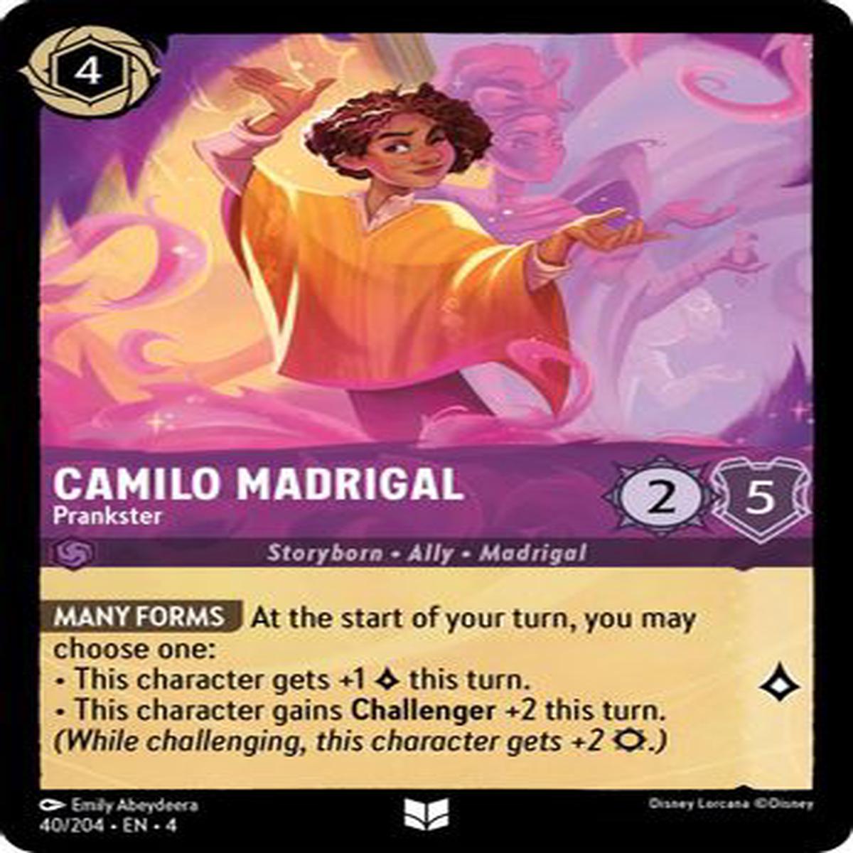 Camilo Madrigal - Prankster 40/204 - Uncommon