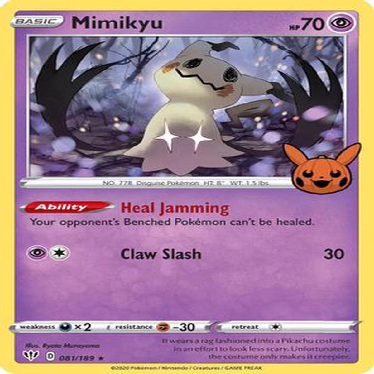 Mimikyu 81/189 - Holo (Trick or Trade)