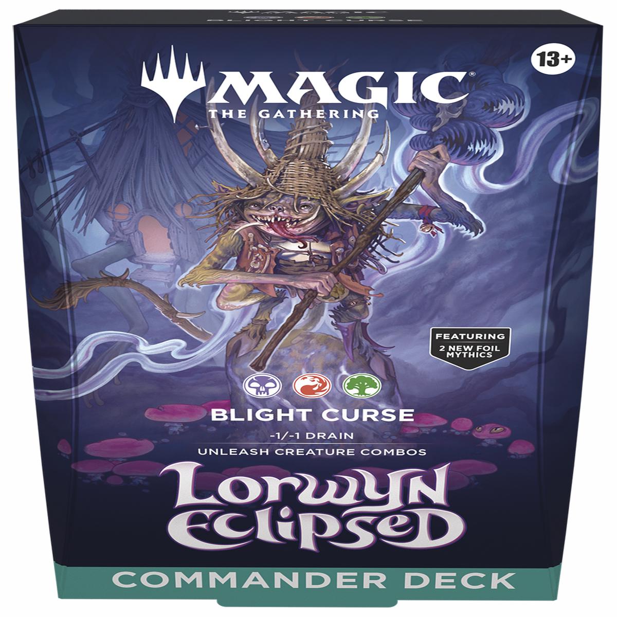 MTG: Lorwyn Eclipsed - Commander Deck - Blight Curse