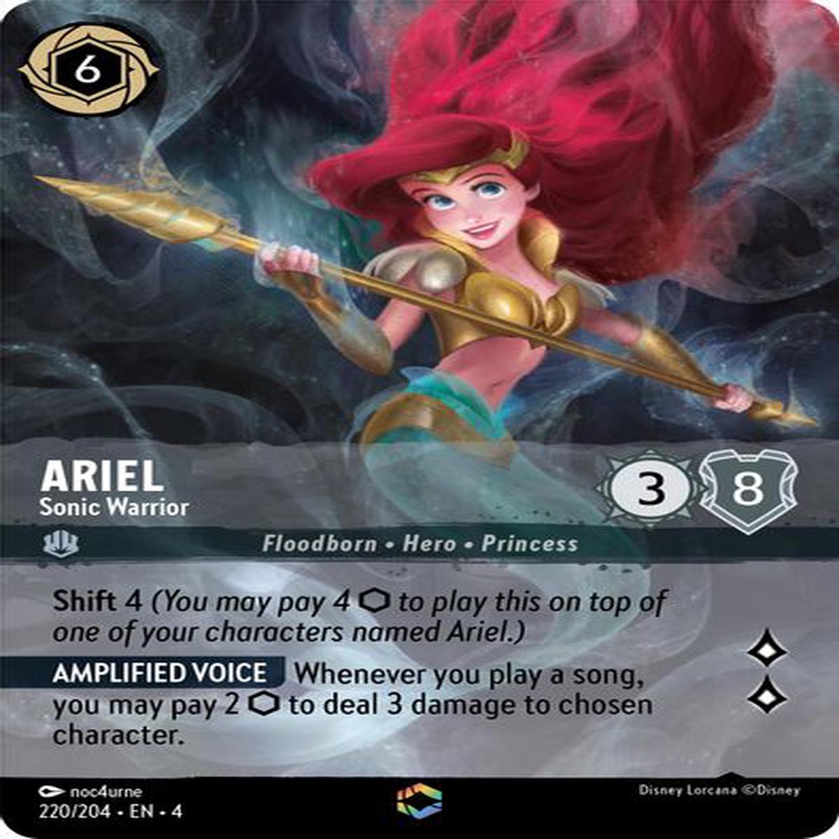 Ariel - Sonic Warrior (Enchanted) 220/204