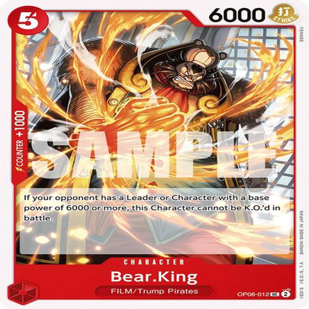 Bear.King OP06-012 - Uncommon