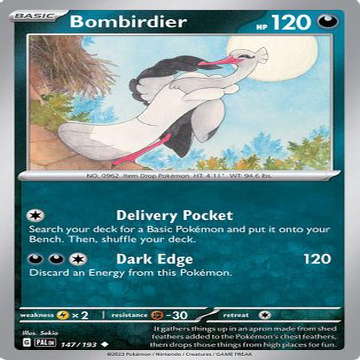 Bombirdier - 147/193 (Reverse Holo)