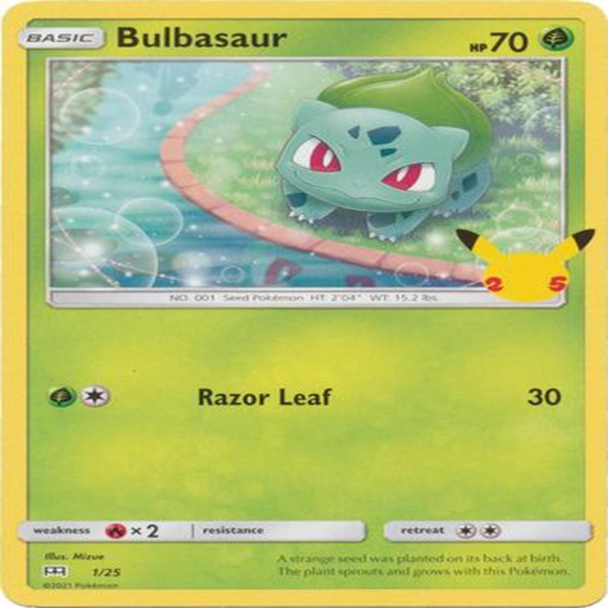 Bulbasaur 1/25 25 Aniversario