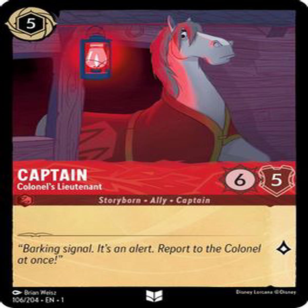 Captain - Colonel's Lieutenant - 106/204 - Uncommon