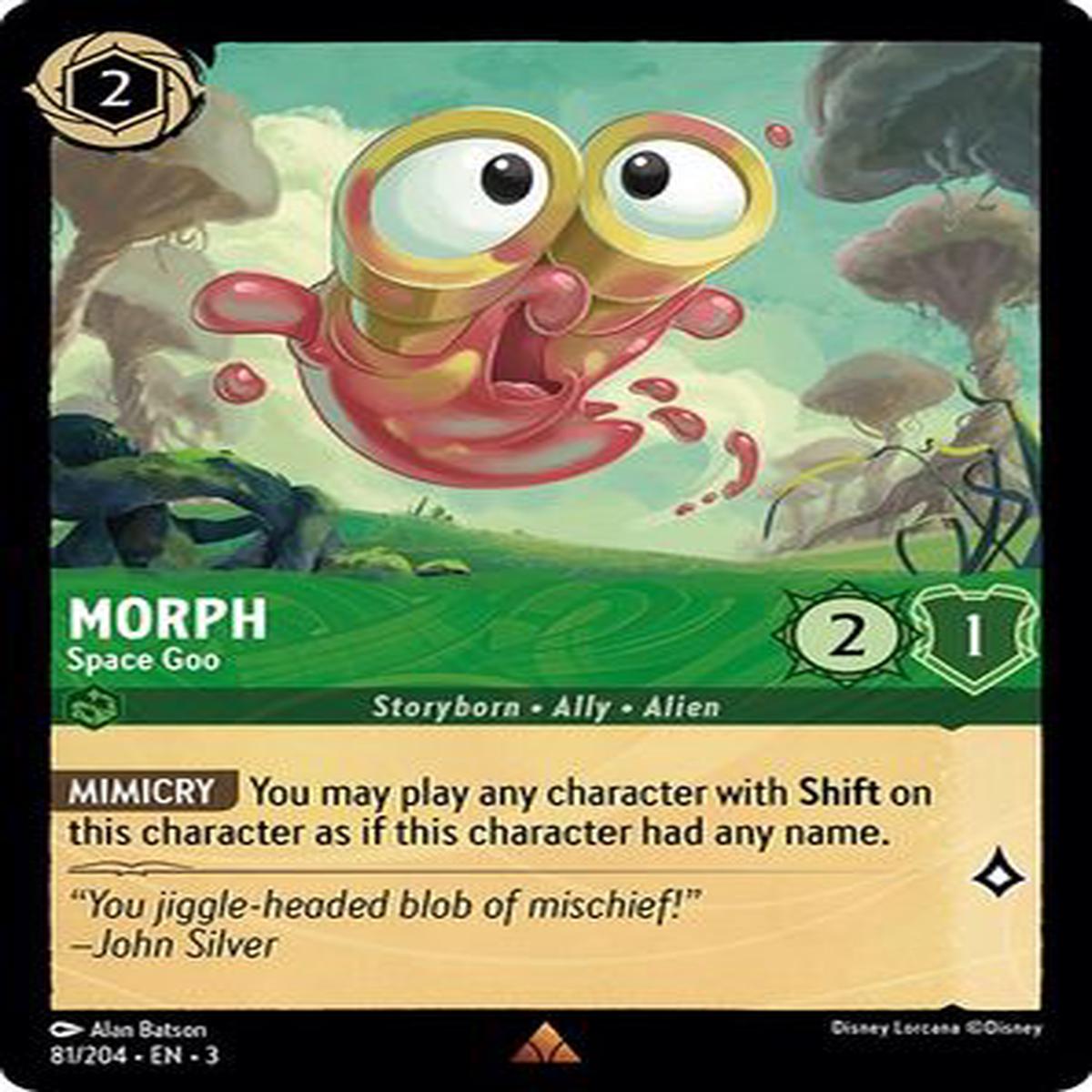 Morph - Space Goo 81/204 - Rare - Cold Foil