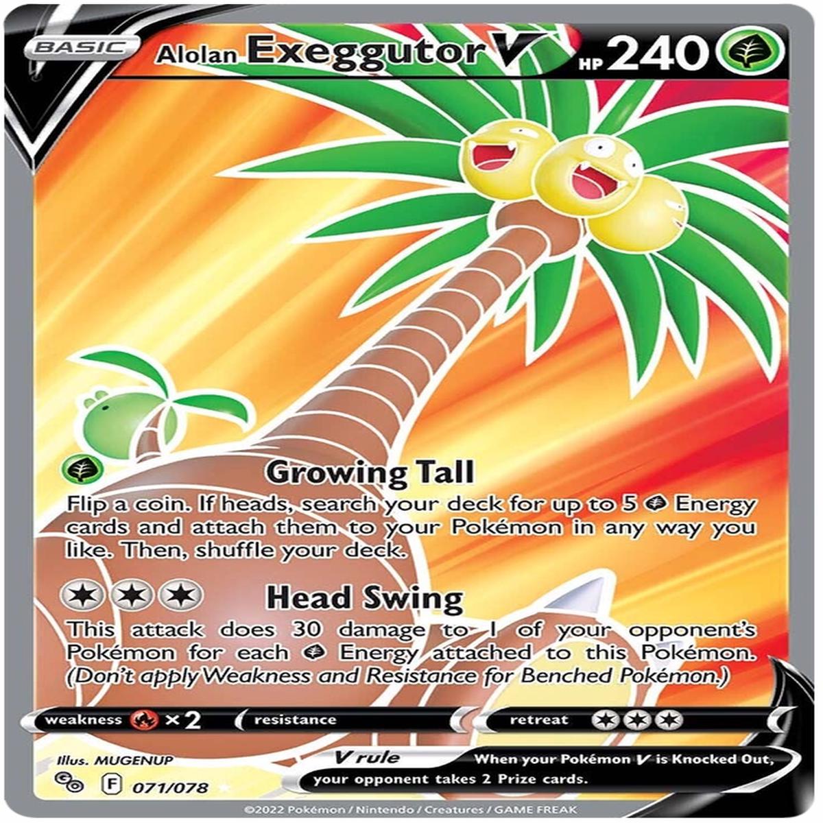Alolan Exeggutor V 071/078 - Espaol