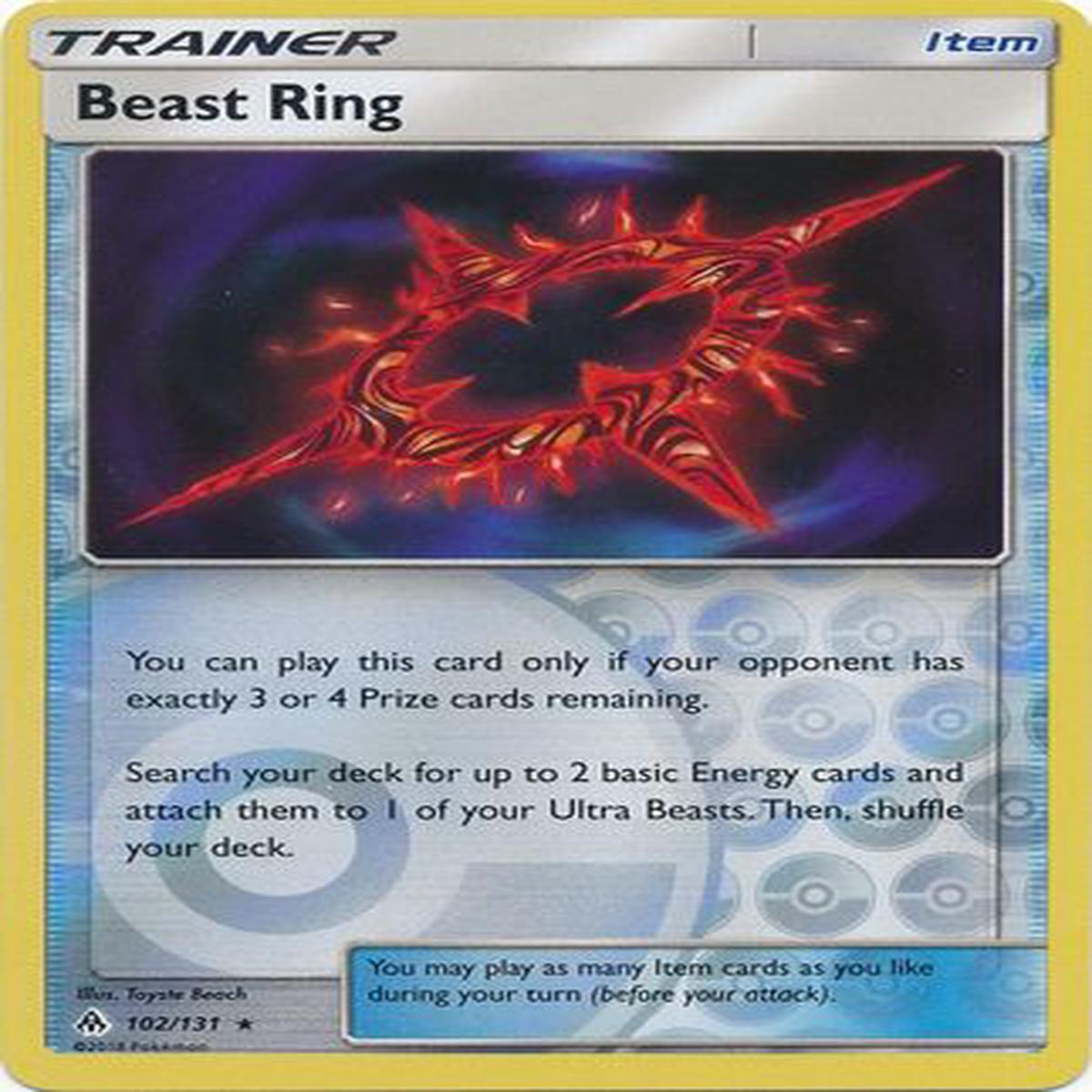 Beast Ring 102/131 - Reverse Holo