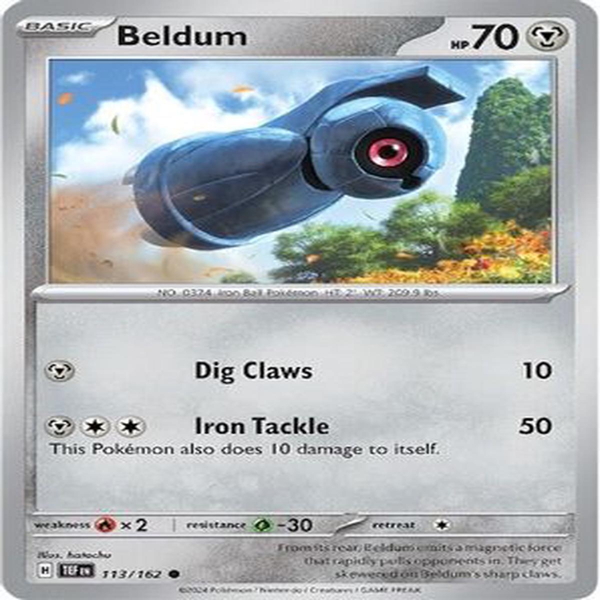 Beldum 113/162 - Common