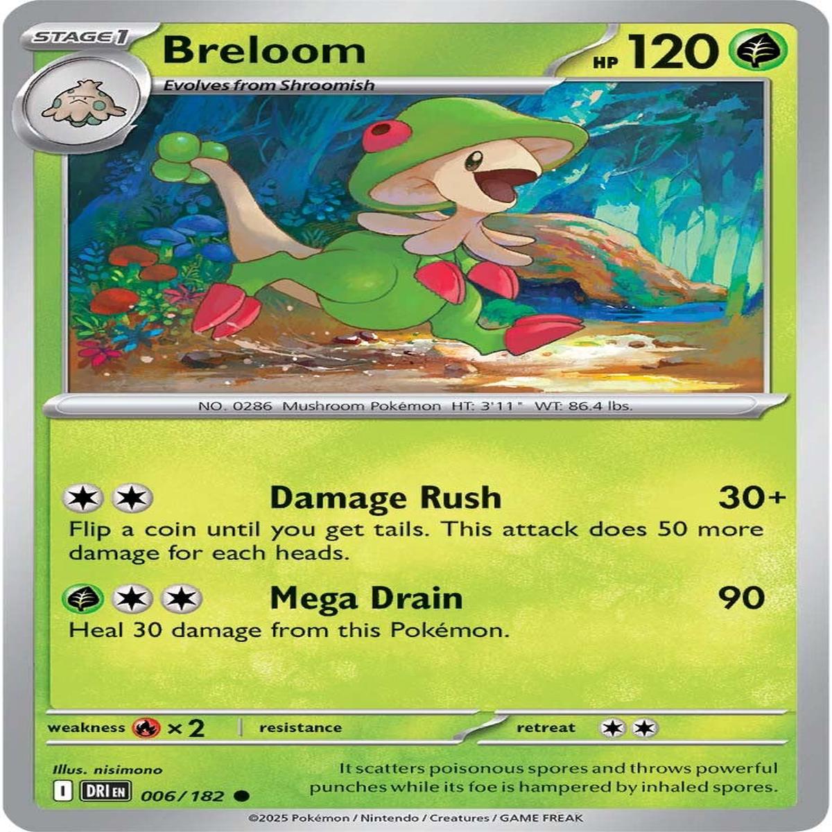 Breloom 006/182 - Common