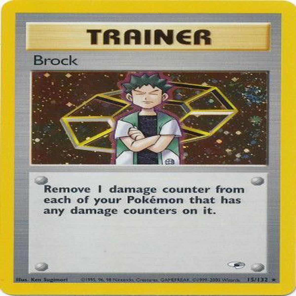 Brock (Holo) 15/132 - NEAR MINT