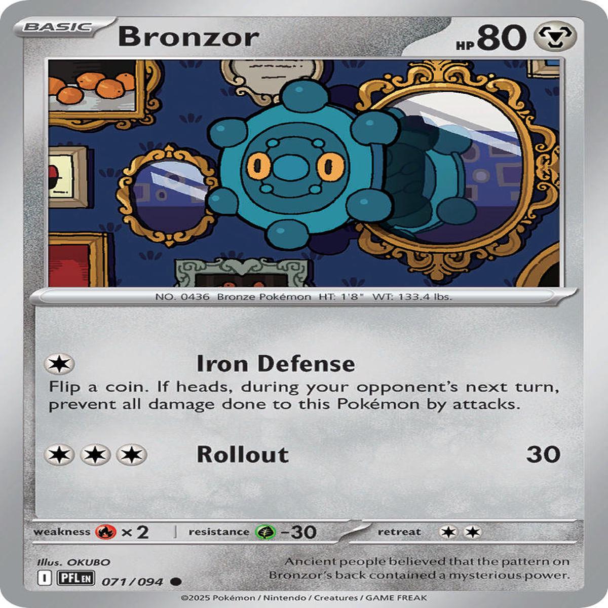Bronzor 071/094 - Common - Reverse Holo