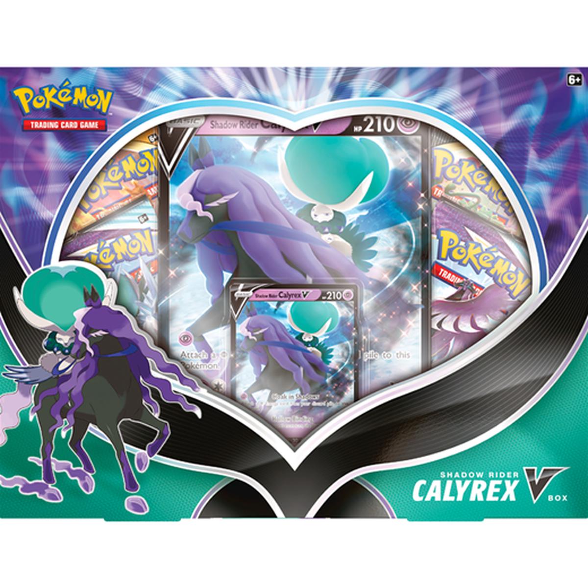 Calyrex V Box Shadow Rider - Ingles- DAO MINIMO EN CAJA