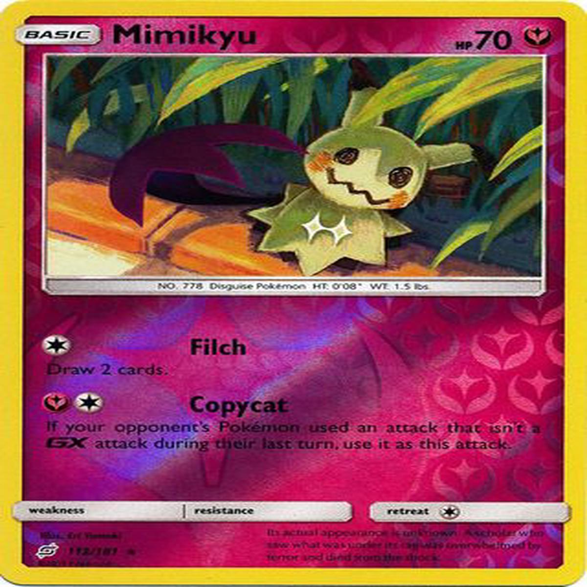 Mimikyu 112/181 - Reverse Holo