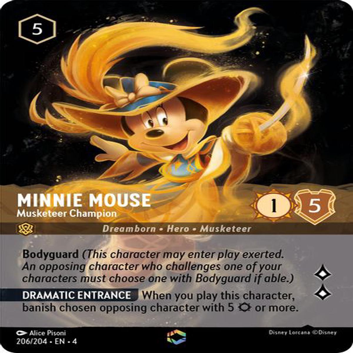 Minnie Mouse - Musketeer Champion (Enchanted) 206/204