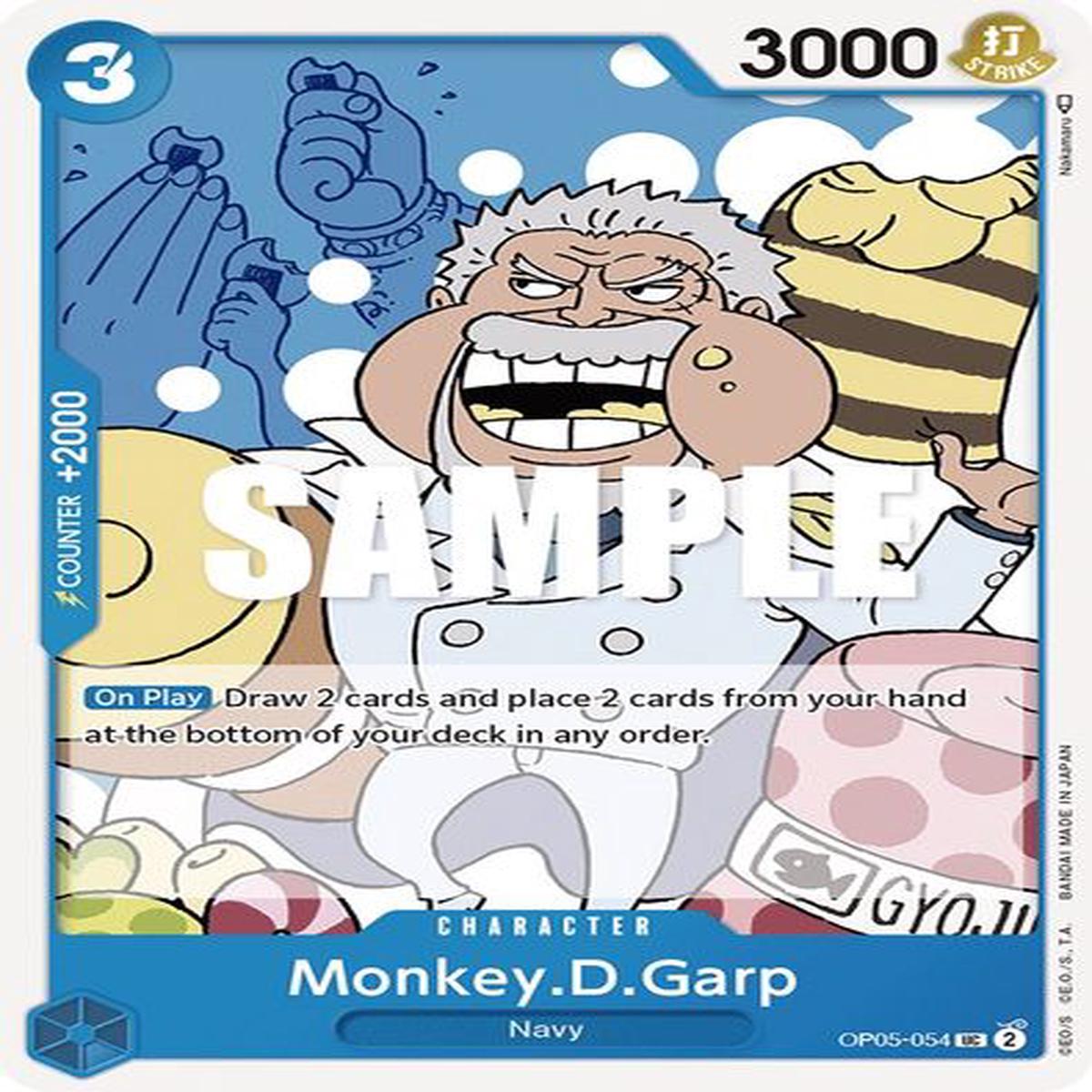 Monkey.D.Garp OP05-054 - Uncommon