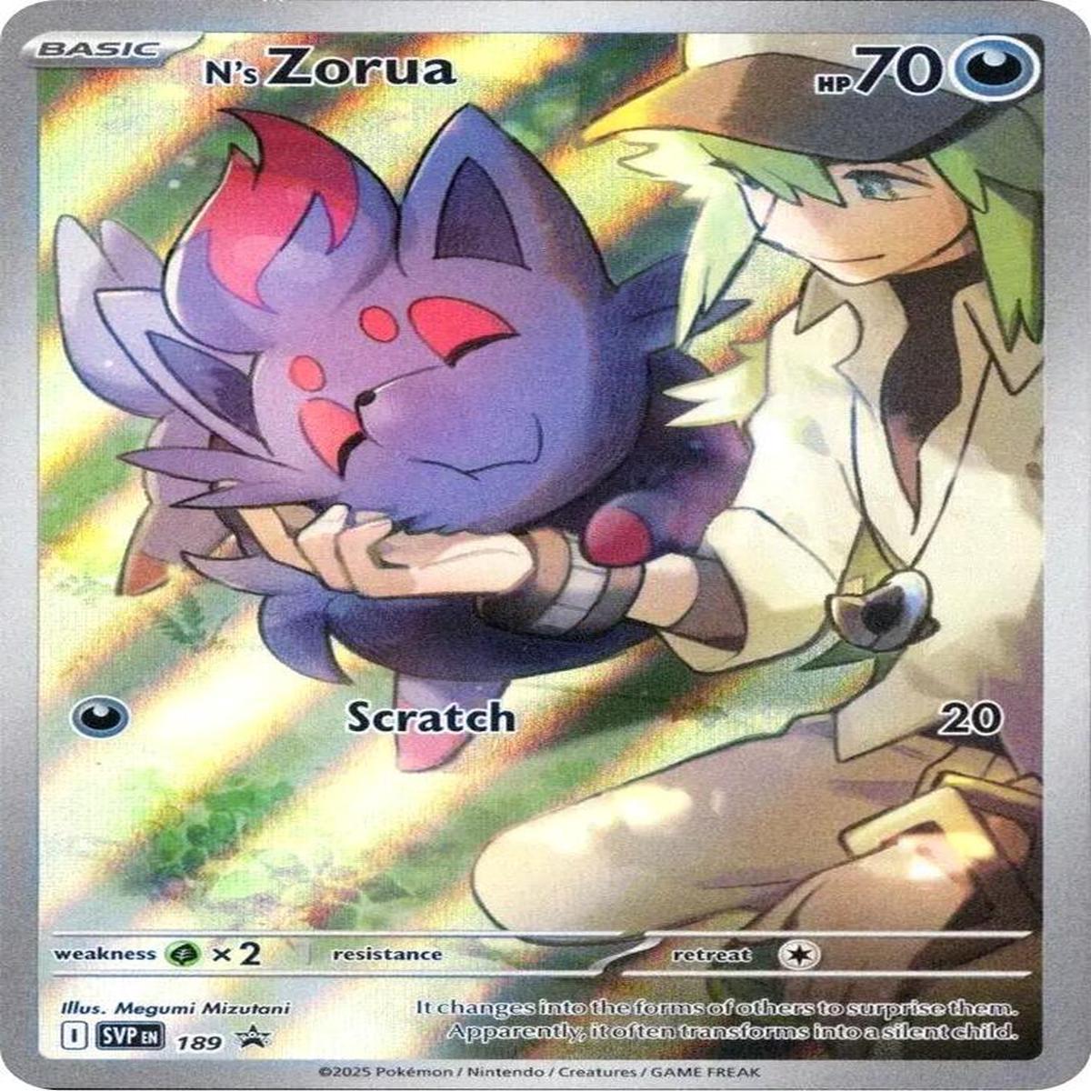 N's Zorua SVP 189