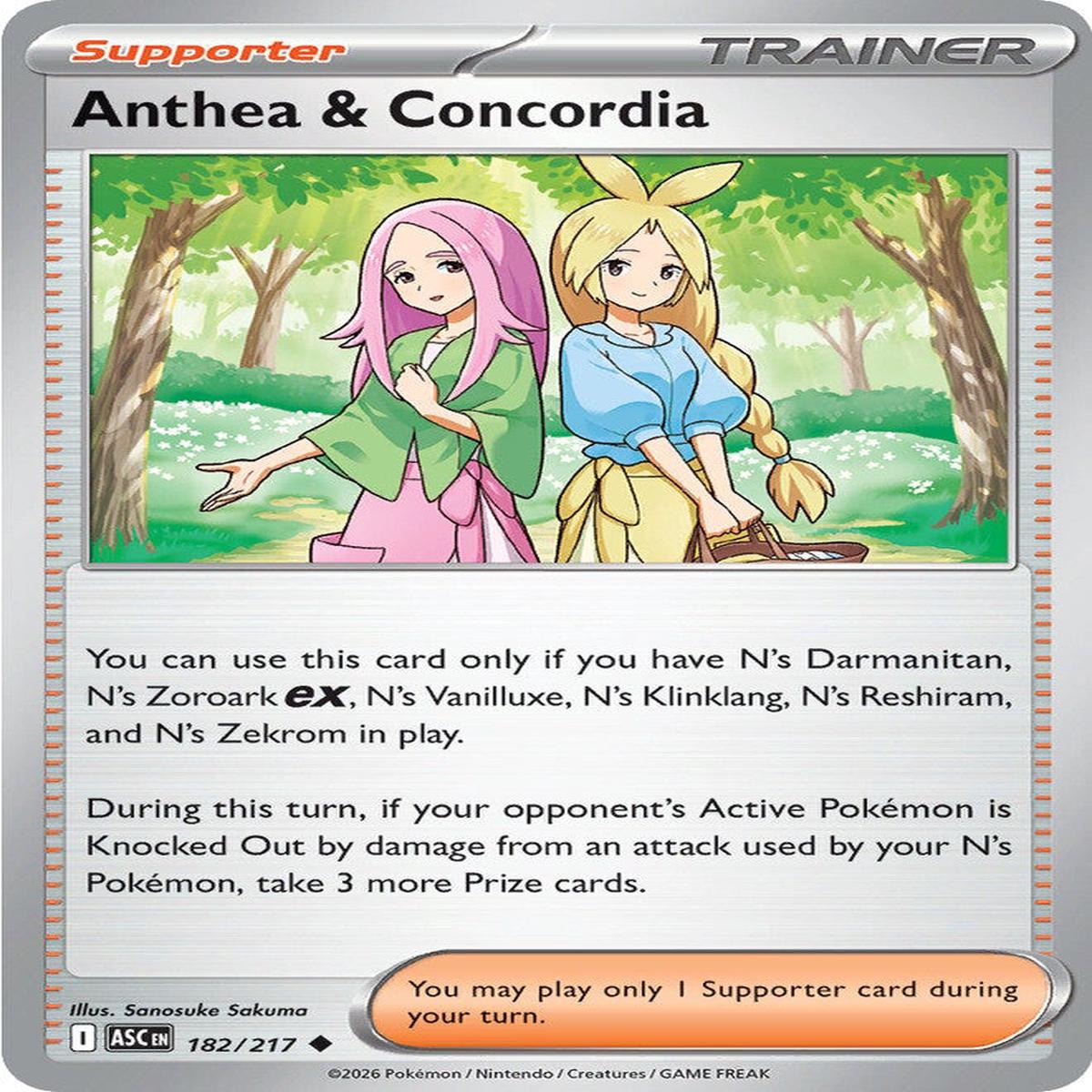 Anthea & Concordia 182/217 - Uncommon