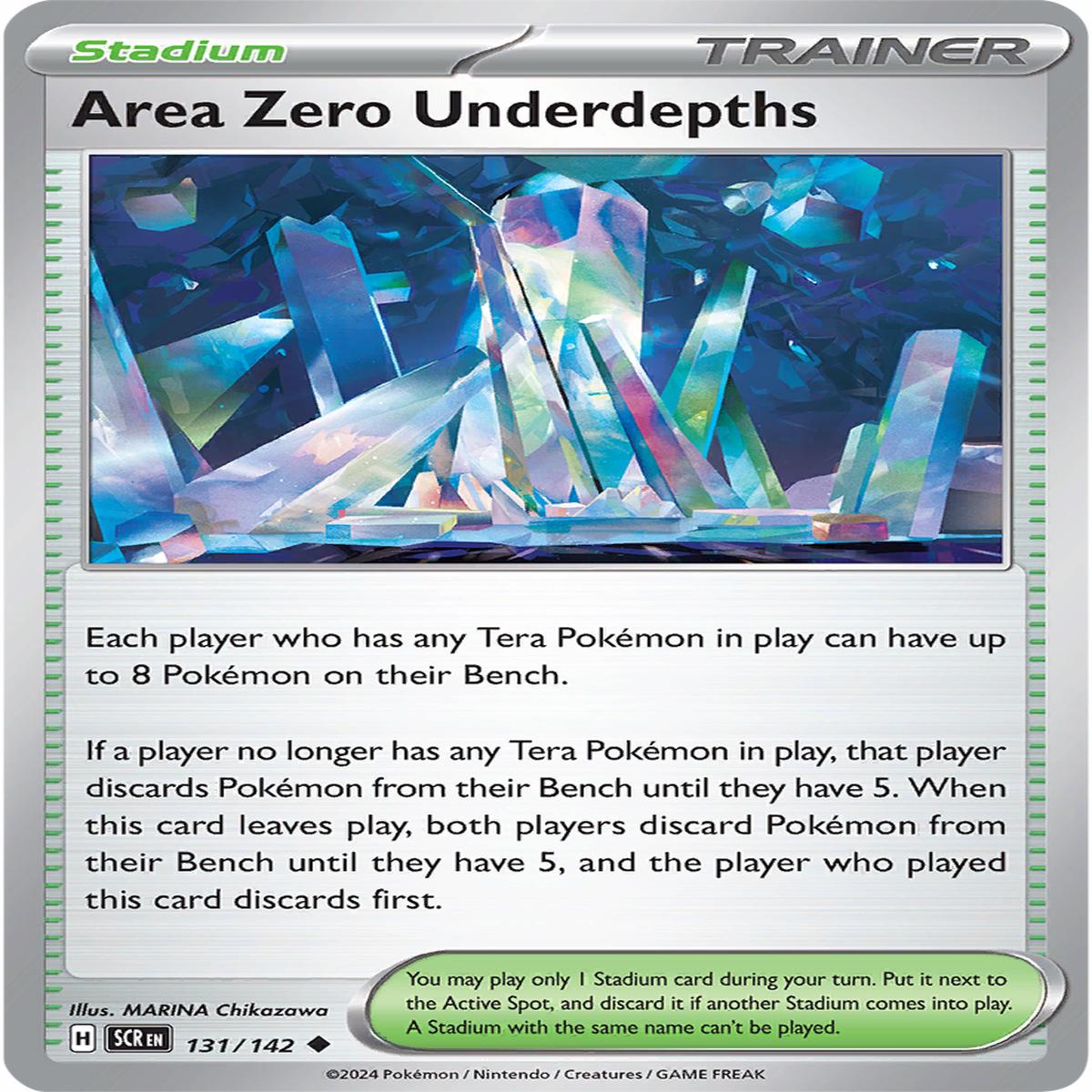 Area Zero Underdepths 131/142 - Uncommon - Reverse Holo
