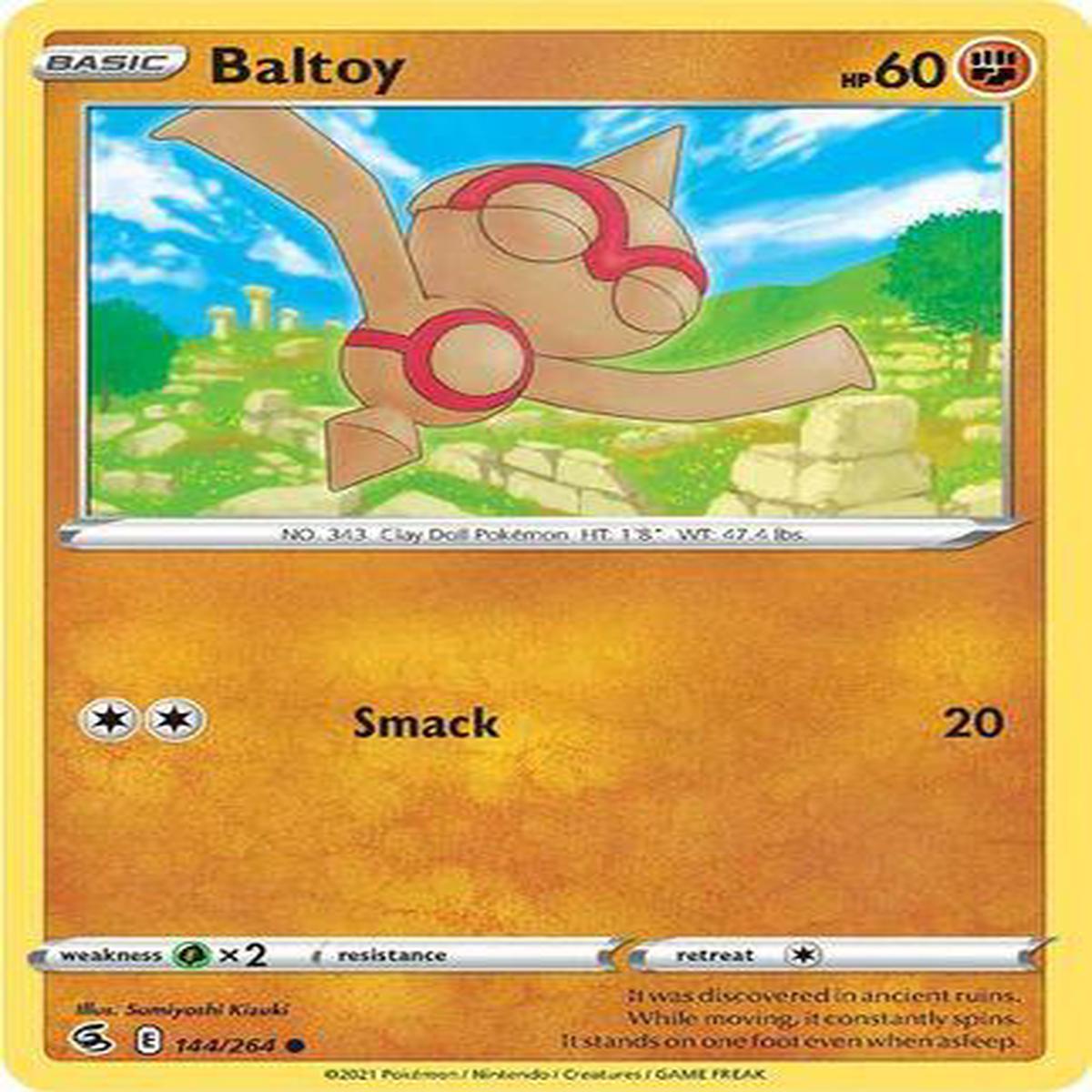 Baltoy 144/264 - Reverse Holo