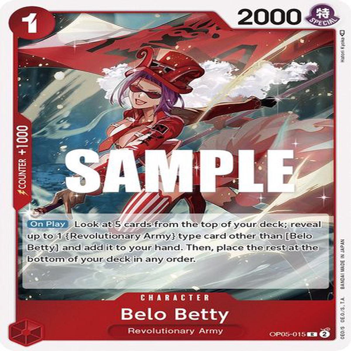 Belo Betty OP05-015 - Rare