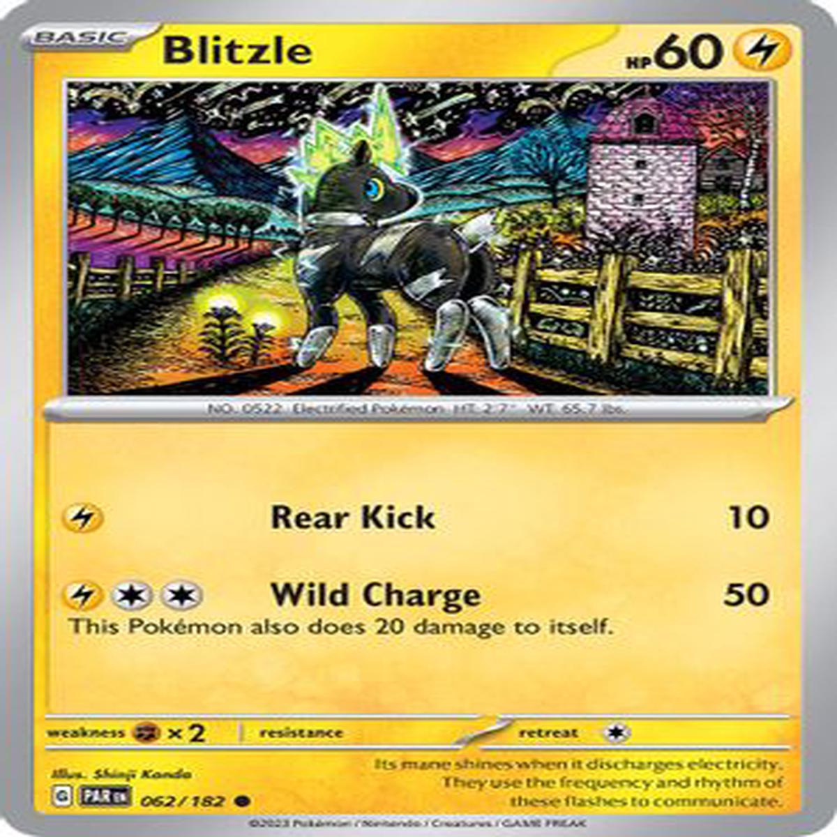 Blitzle 062/182 - Common - Reverse Holo