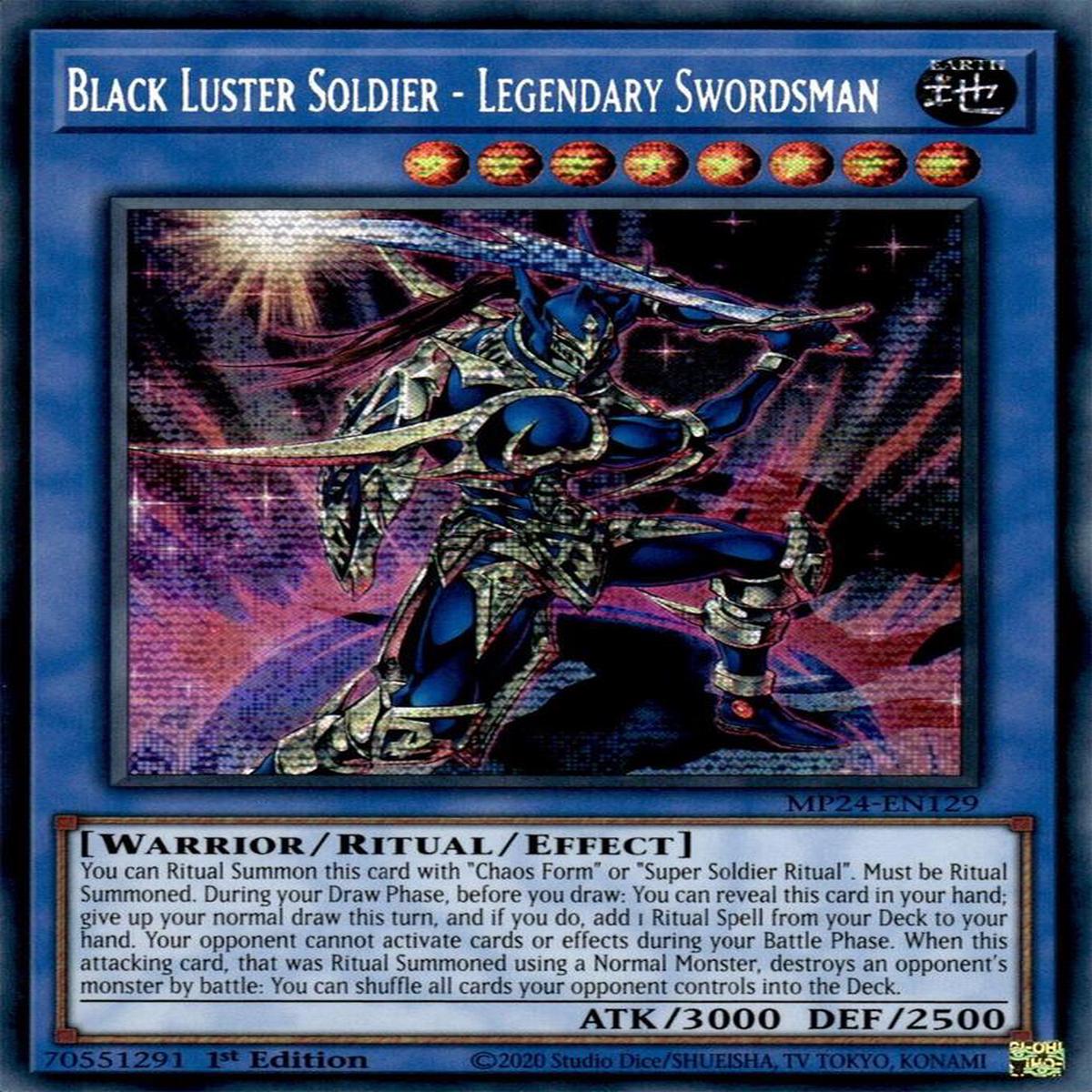 Black Luster Soldier - Legendary Swordsman MP24-EN129 - (PSR)