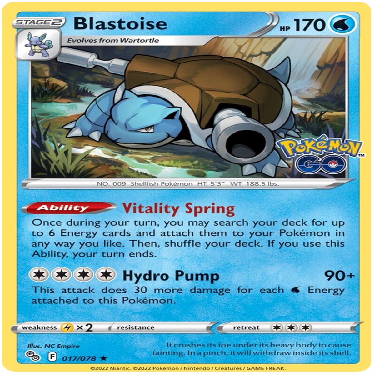 Blastoise 017/078 - Holo - Espaol