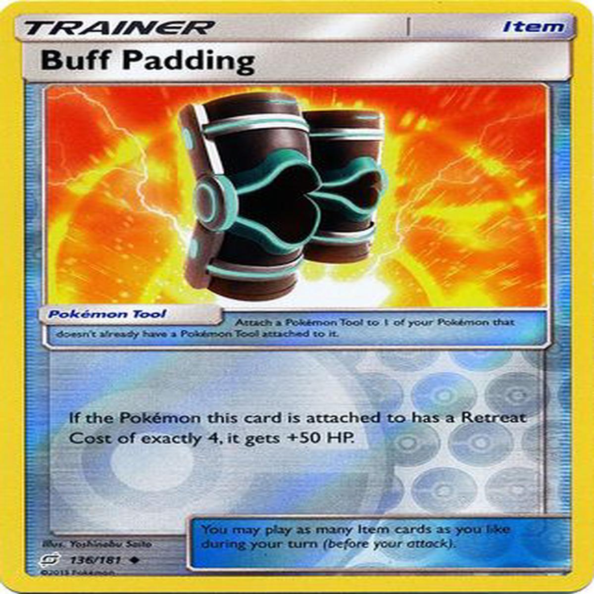 Buff Padding 136/181 - Reverse Holo