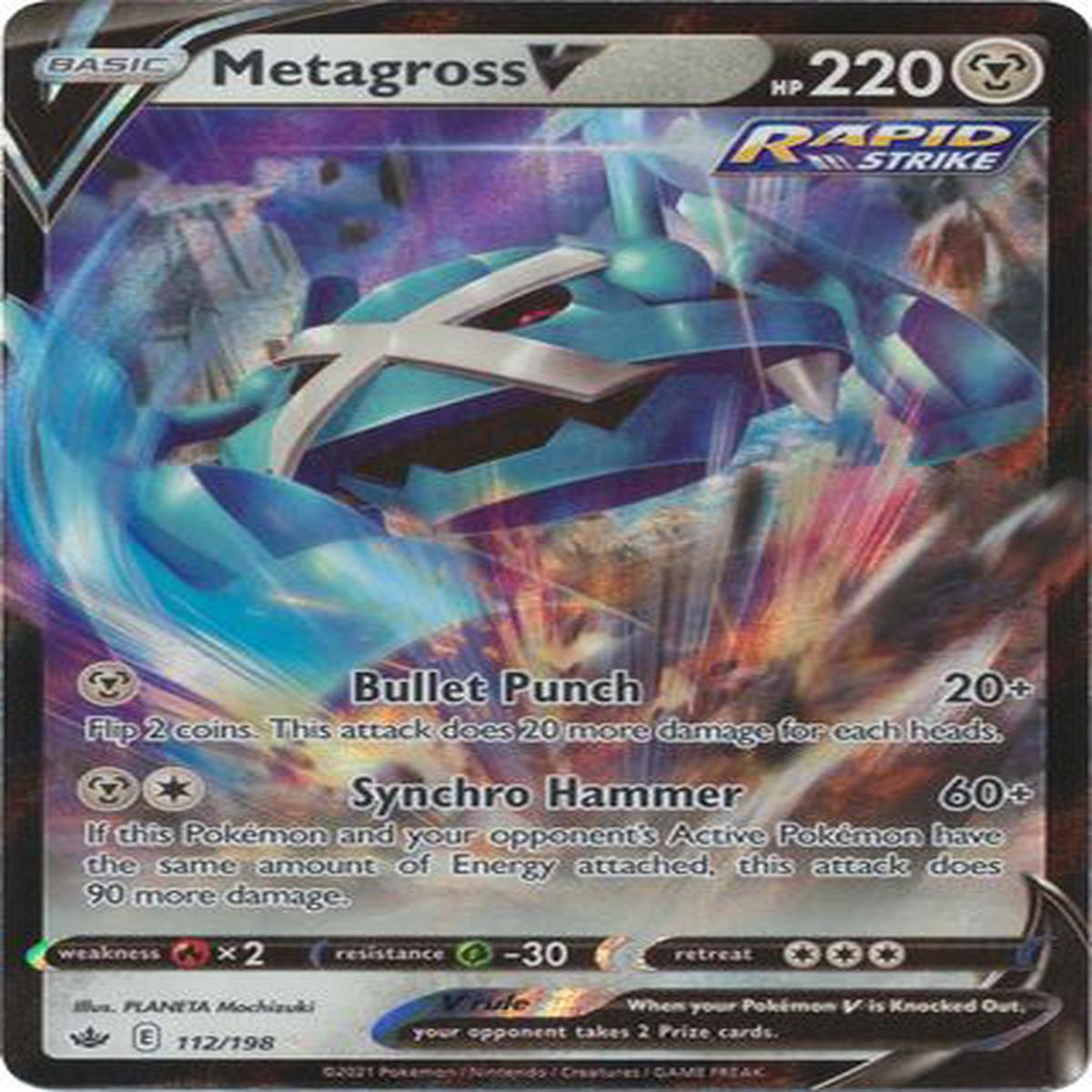 Metagross V 112/198