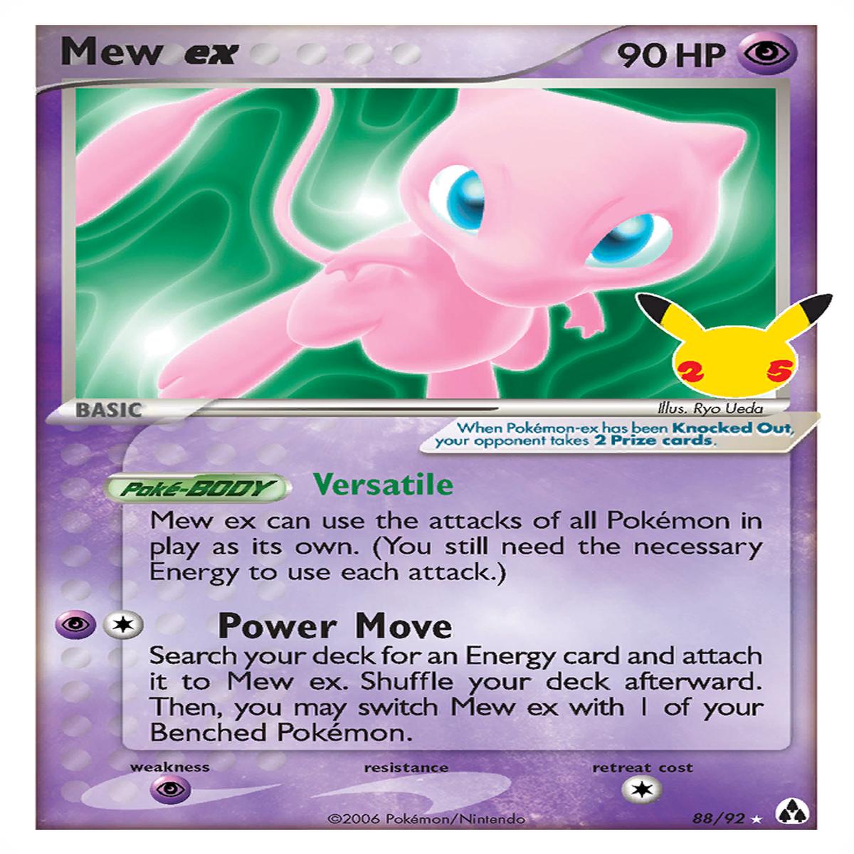 Mew ex 88/92 (Celebrations)