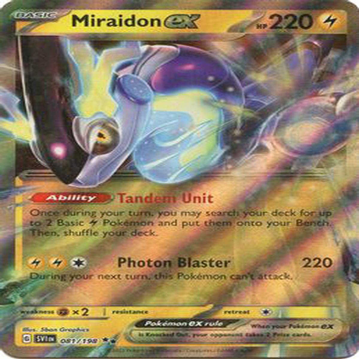 Miraidon ex - 081/198 - Double Rare (ESPAOL)
