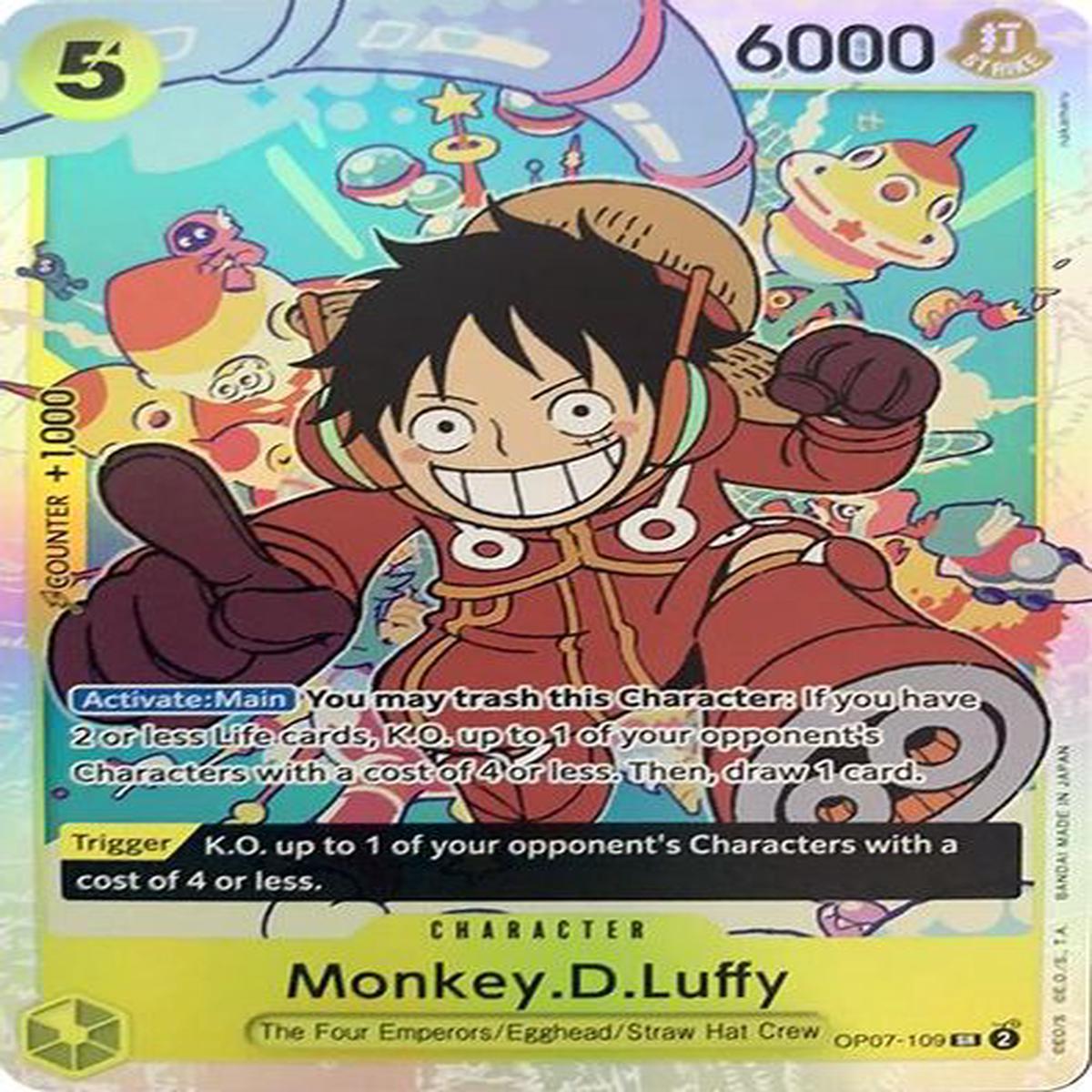 Monkey.D.Luffy OP07-109 - Super Rare