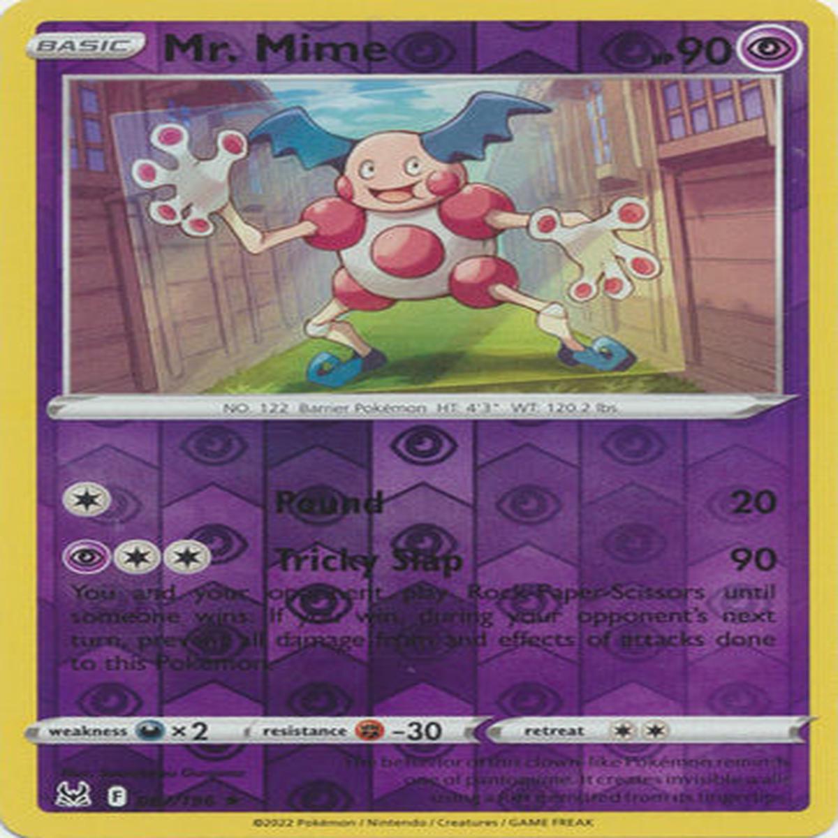 Mr. Mime 067/196 Reverse Holo