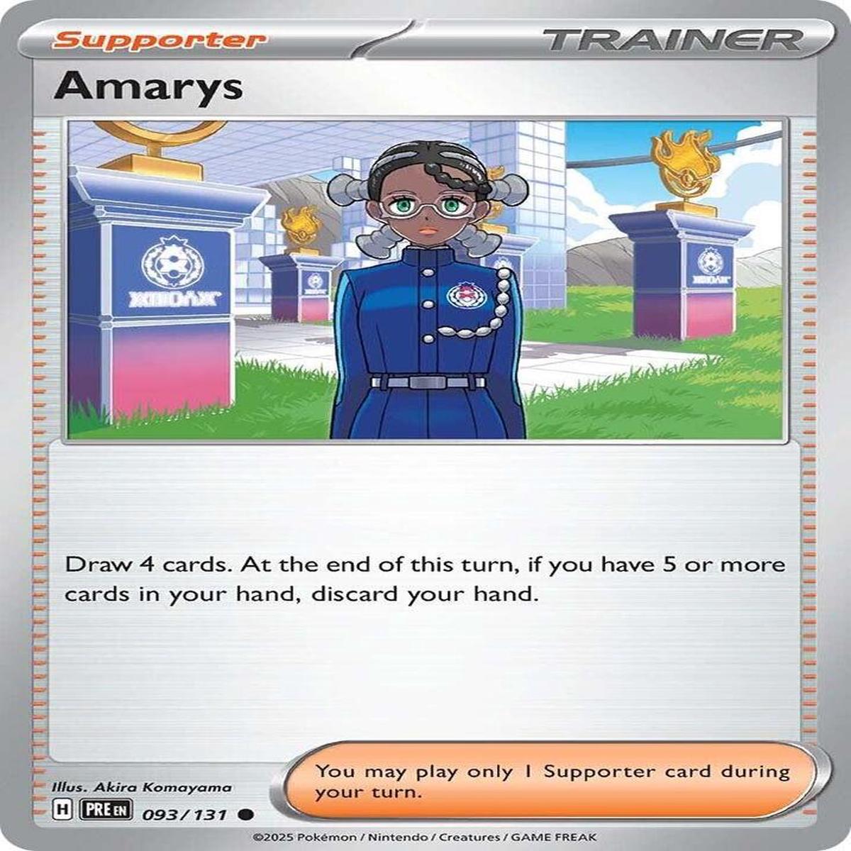 Amarys 093/131 - Common - Reverse Holo