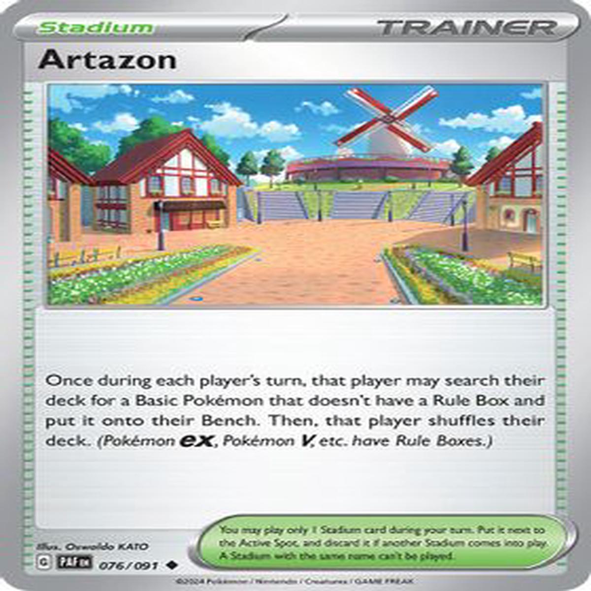 Artazon 076/091 - Uncommon - Reverse Holo