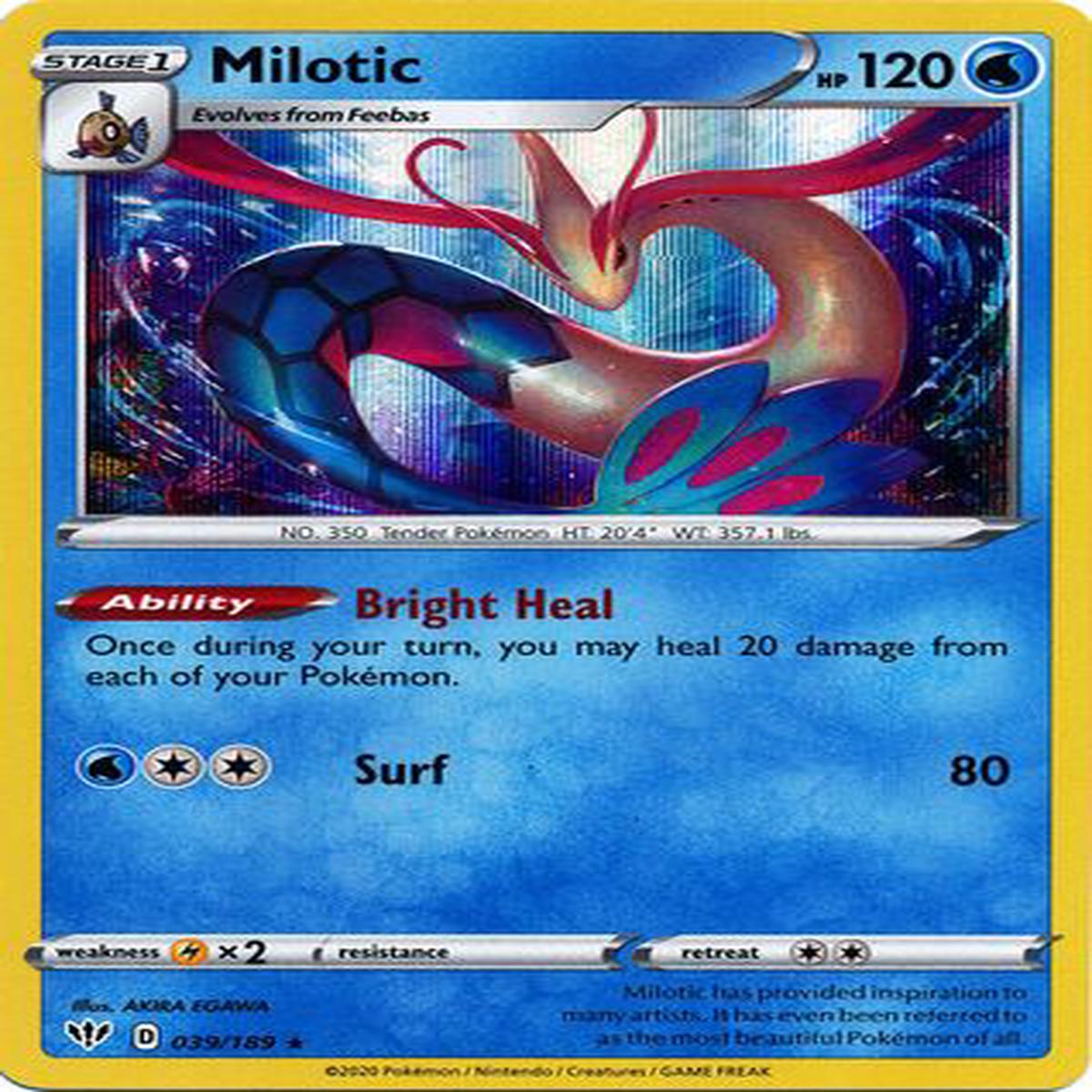 Milotic 039/189 - Holo
