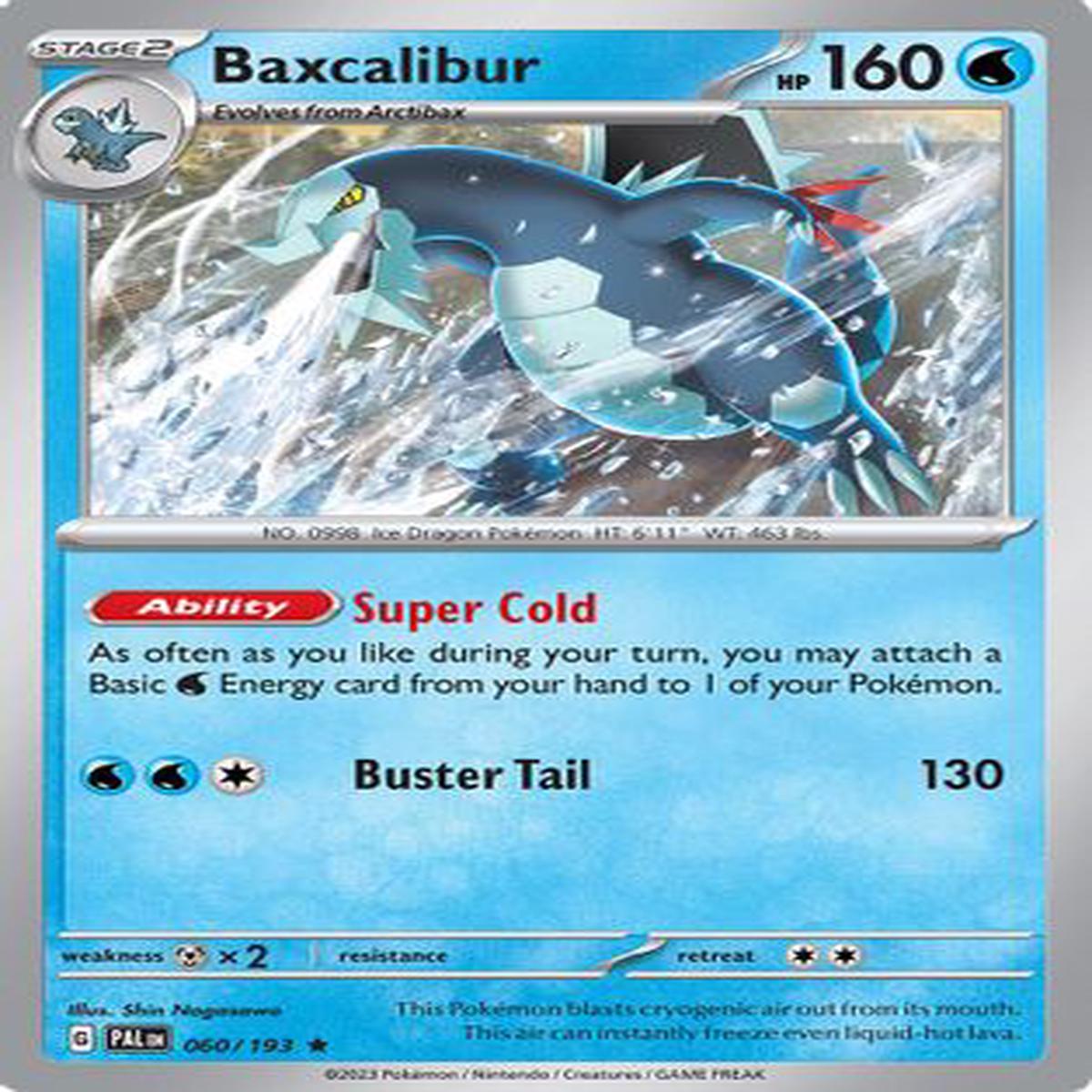 Baxcalibur - 060/193 (Reverse Holo)