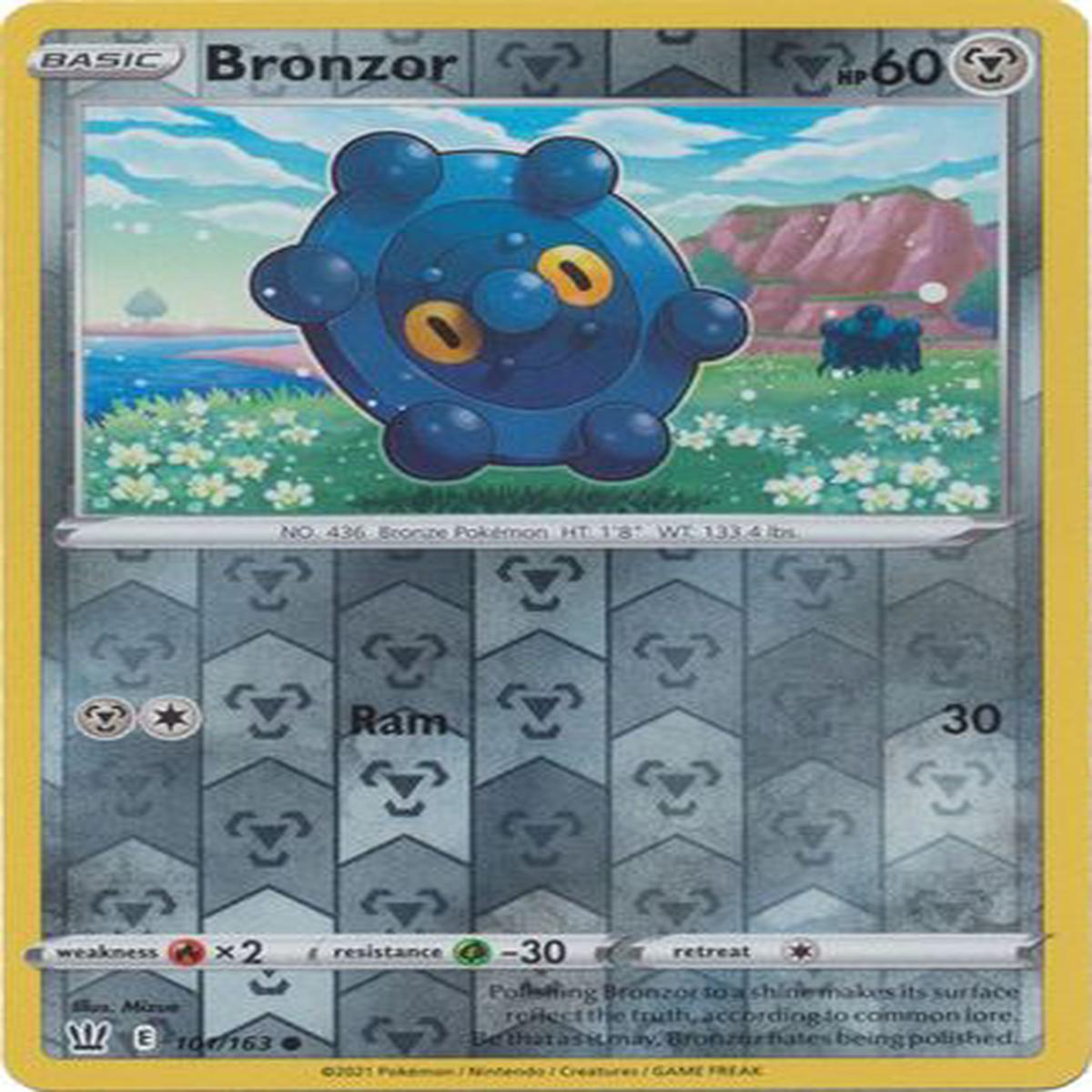 Bronzor 101/163 Reverse Holo