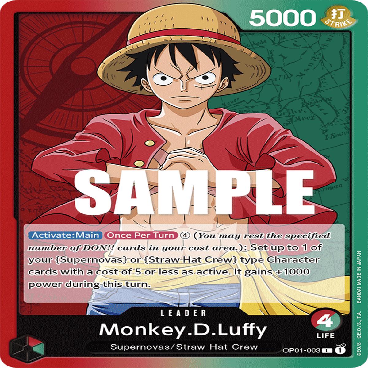Monkey D. Luffy OP-01-003