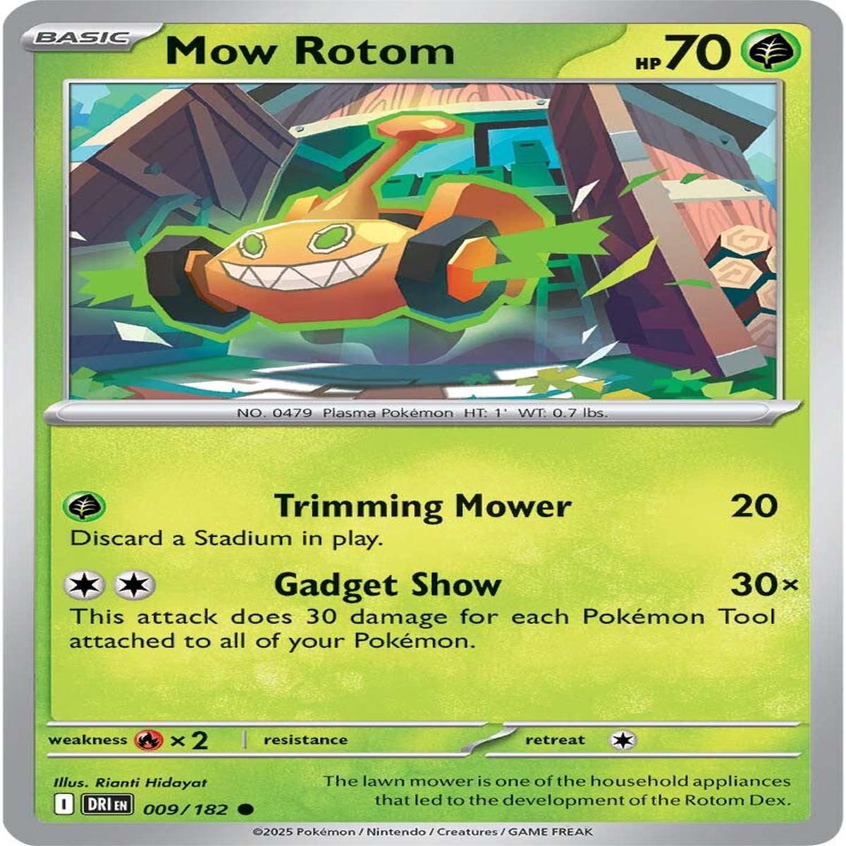 Mow Rotom 009/182 - Common