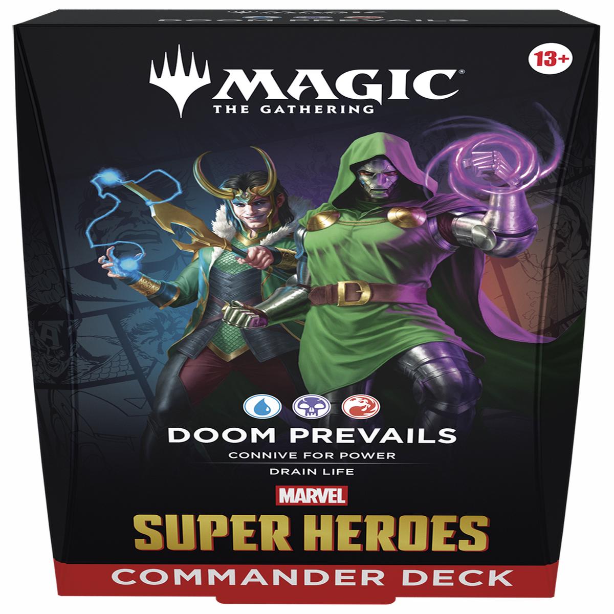 MTG: Marvel Super Heroes - Commander Deck - Doom Prevails (PREVENTA)