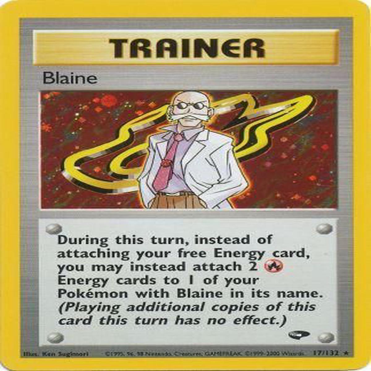 Blaine 17/132 - Holo - Played