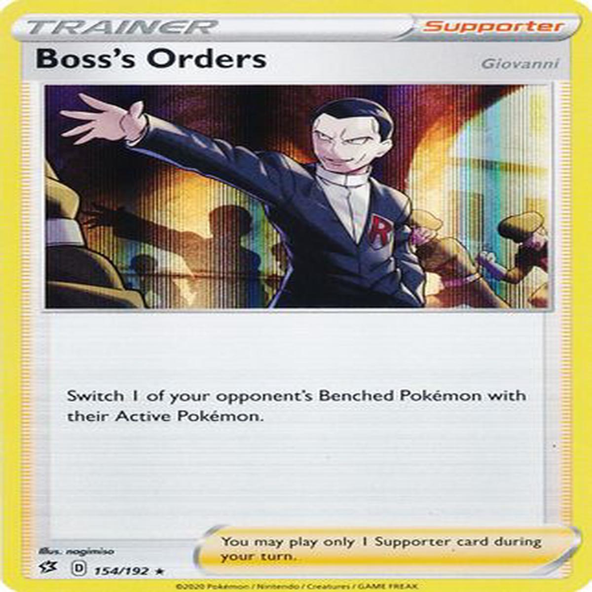 Boss's Orders 154/192 - No Holo Rare