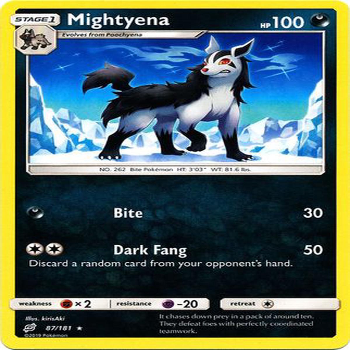 Mightyena 87/181