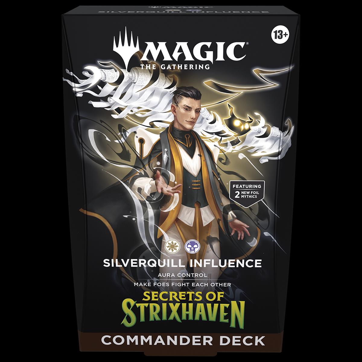 MTG: Secrets of Strixhaven - Commander Deck - Silverquill Influence (PREVENTA)